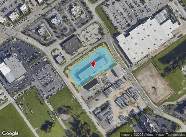  1634 Broadway St, Clarksville, IN Parcel Map