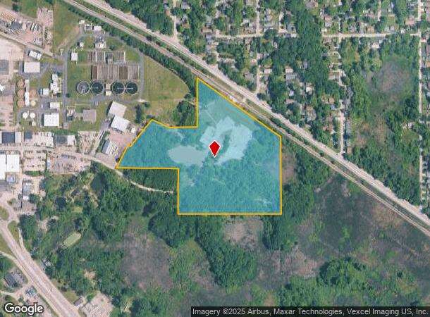 128 Honing Rd, Fox Lake, IL Parcel Map