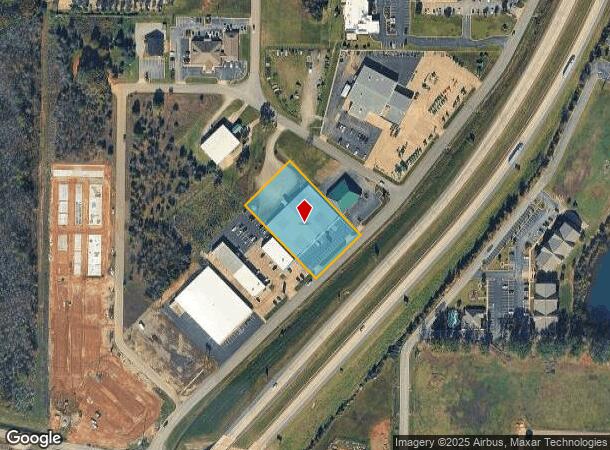  401 S Poplar St, Searcy, AR Parcel Map