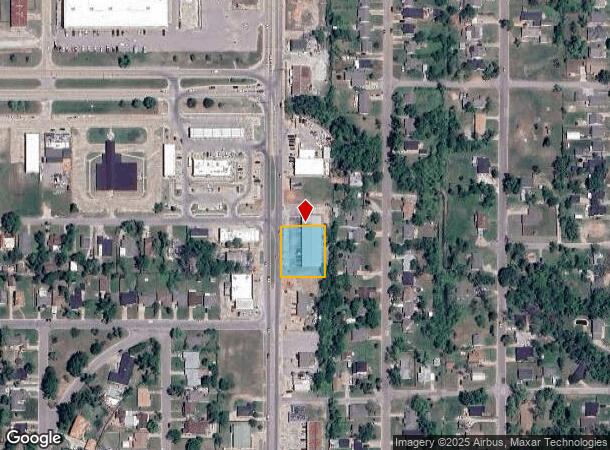  1137 N Kickapoo Ave, Shawnee, OK Parcel Map