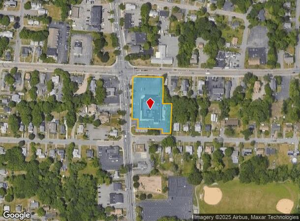  1 Plymouth St, Holbrook, MA Parcel Map