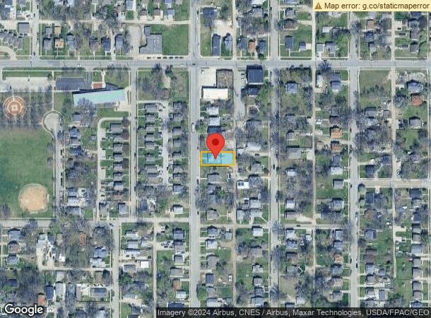  1327 13Th St, Des Moines, IA Parcel Map