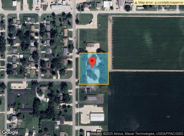  215 Center Ave S, Mitchellville, IA Parcel Map