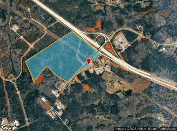  645 Columbia Ave, Chapin, SC Parcel Map