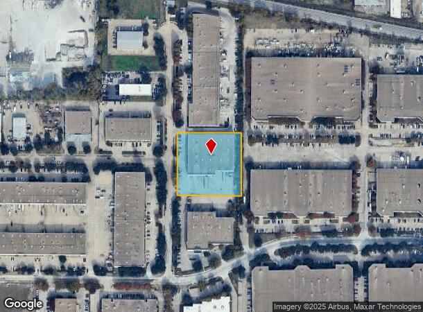  1100 Placid Ave, Plano, TX Parcel Map
