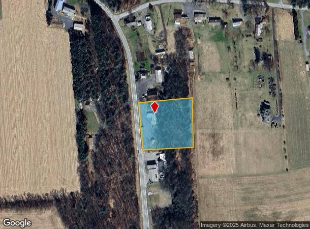  808 N Mill St, Loganton, PA Parcel Map