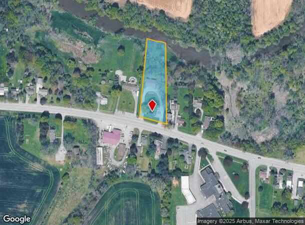 2461 Main Rd, Corfu, NY Parcel Map