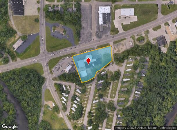  1018 Columbia Ave E, Battle Creek, MI Parcel Map