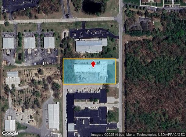  1650 Eber Rd, Holland, OH Parcel Map