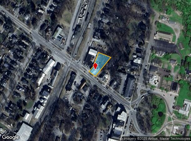 72 W Main St, Avon, NY Parcel Map
