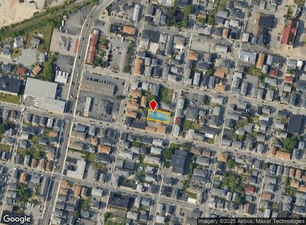 205 Fountain St, Fall River, MA Parcel Map