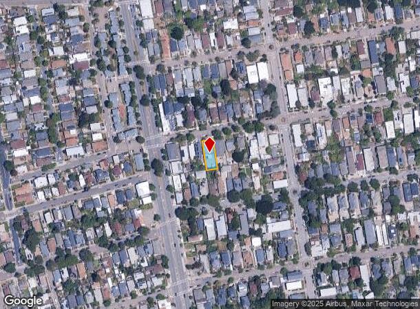 1516 Prince St, Berkeley, CA Parcel Map