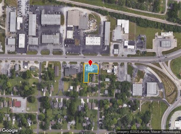  2804 W Chestnut Expy, Springfield, MO Parcel Map