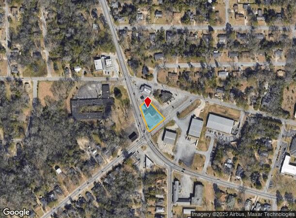  3453 Napier Ave, Macon, GA Parcel Map
