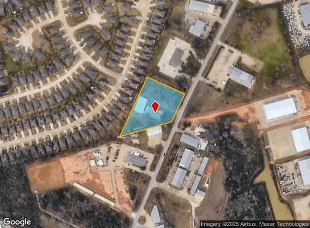 2021 Airport Rd, Conroe, TX Parcel Map