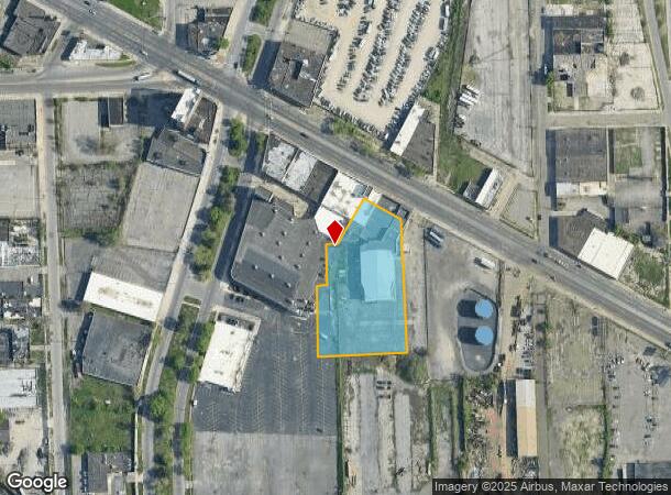  10709 Grand River Ave, Detroit, MI Parcel Map