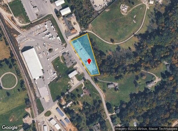  1100 Industry Rd, Lawrenceburg, KY Parcel Map