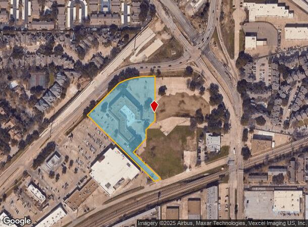 9090 Skillman St, Dallas, TX Parcel Map