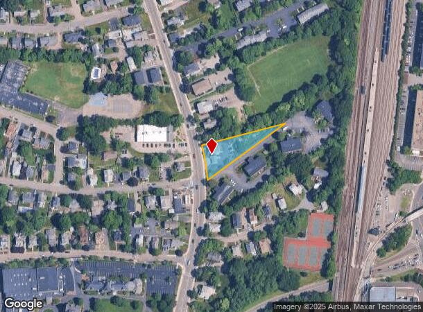670 Washington St, Braintree, MA Parcel Map