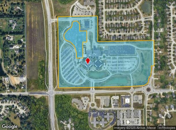  1111 Ronald Reagan Pkwy, Avon, IN Parcel Map