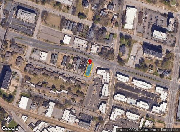 671 Jefferson Ave, Memphis, TN Parcel Map