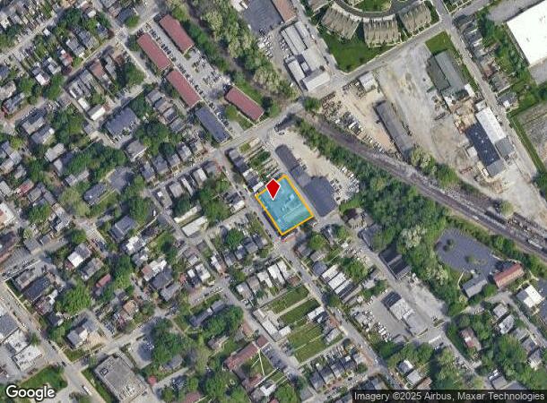  323 S Matlack St, West Chester, PA Parcel Map