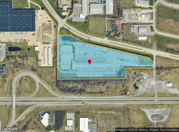 5550 Cleveland Rd, South Bend, IN Parcel Map