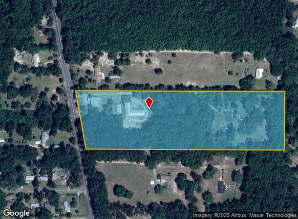  2020 Lavernes Way, Tallahassee, FL Parcel Map