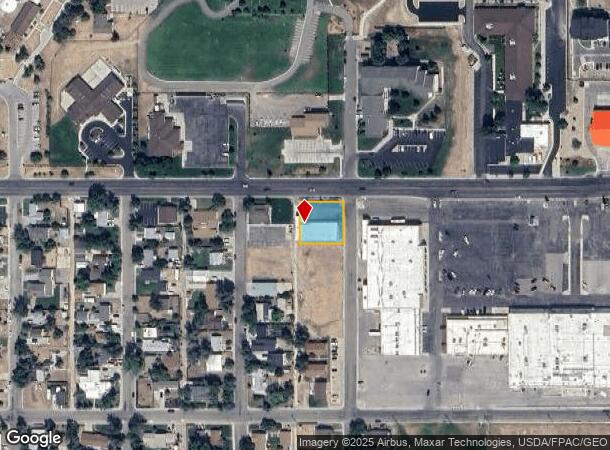 1821 E 12Th St, Casper, WY Parcel Map