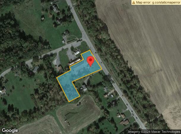  6456 Sonyea Rd, Mount Morris, NY Parcel Map