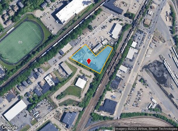  11 Canterbury St, Worcester, MA Parcel Map