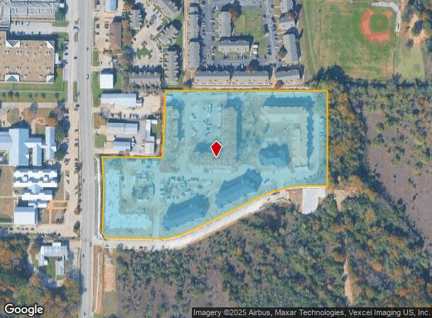 2001 Duchess Dr, Denton, TX Parcel Map