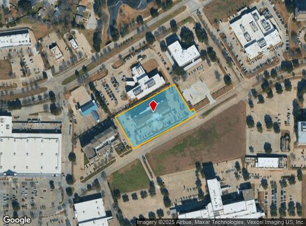  711 Highlander Blvd, Arlington, TX Parcel Map