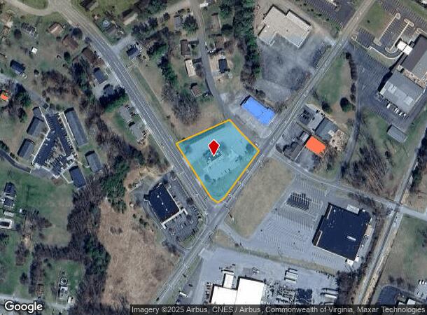 1991 Memorial Dr, Pulaski, VA Parcel Map