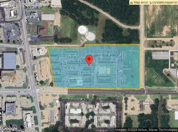  6000 W 70Th St, Shreveport, LA Parcel Map