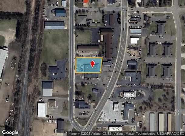 1814 S Main St, Rice Lake, WI Parcel Map