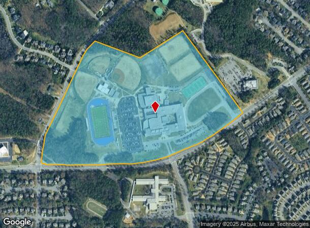  4801 Twin Hickory Rd, Glen Allen, VA Parcel Map