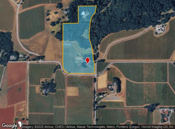  6855 Ne Breyman Orchards Rd, Dayton, OR Parcel Map