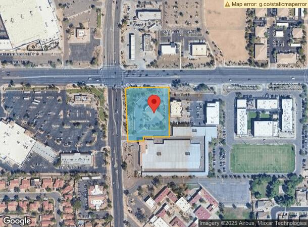  1565 N Greenfield Rd, Gilbert, AZ Parcel Map