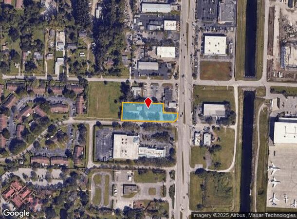 691 N Military Trl, West Palm Beach, FL Parcel Map