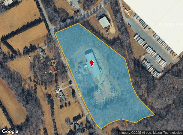  5838 Rudd Station Rd, Browns Summit, NC Parcel Map