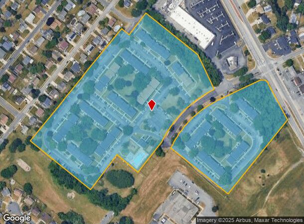  595 Tulip Ln, New Castle, DE Parcel Map