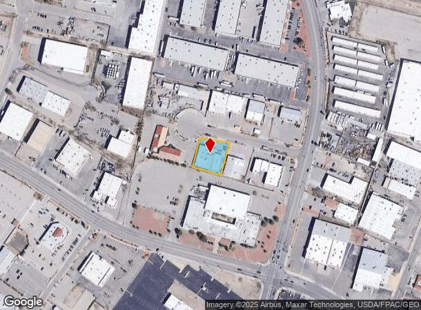  11020 Argal Ct, El Paso, TX Parcel Map