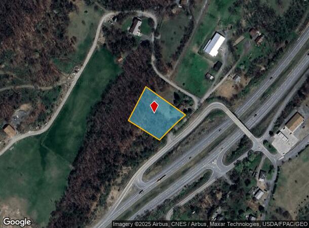  Hillcrest Dr, Cumberland, MD Parcel Map