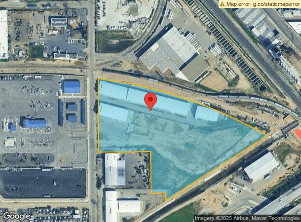  210-240 N Thorne Ave, Fresno, CA Parcel Map