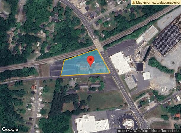  330 N Church St, Lexington, NC Parcel Map