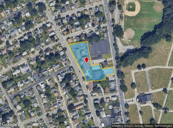  155 Power Rd, Pawtucket, RI Parcel Map
