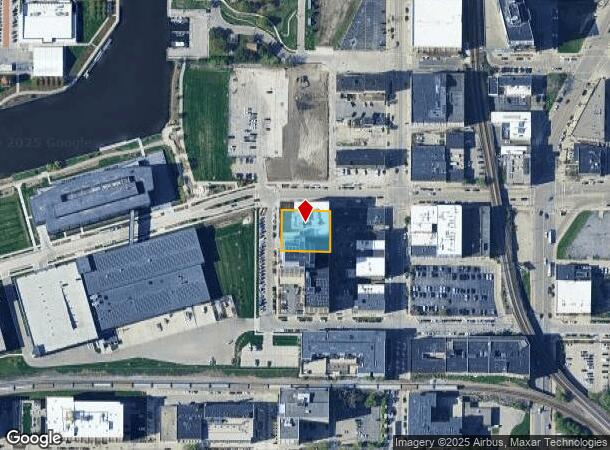 247 W Freshwater Way, Milwaukee, WI Parcel Map