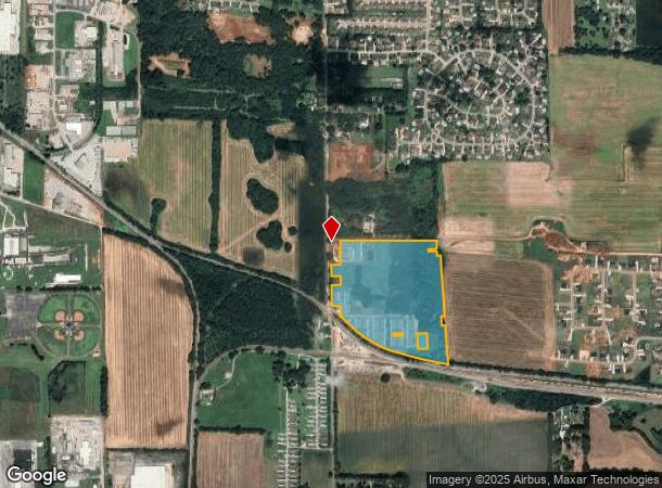 4173 Elledge Ln, Muscle Shoals, AL Parcel Map