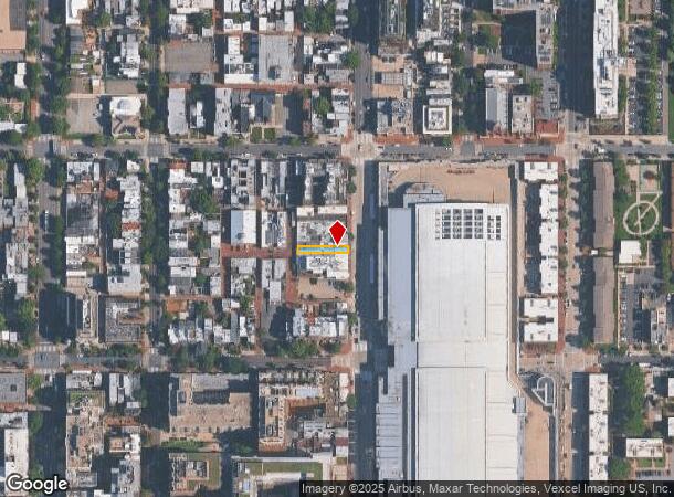  1230 9Th St Nw, Washington, DC Parcel Map